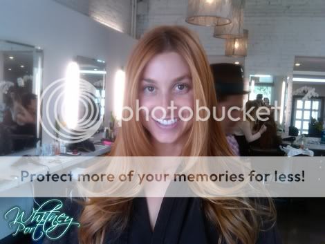 whitney port red hair. Recently, Whitney Port, posted