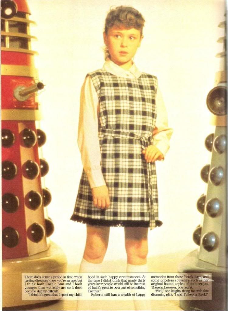 Roberta Tovey Doctor Who Magazine (1994) Photo by buster1_05