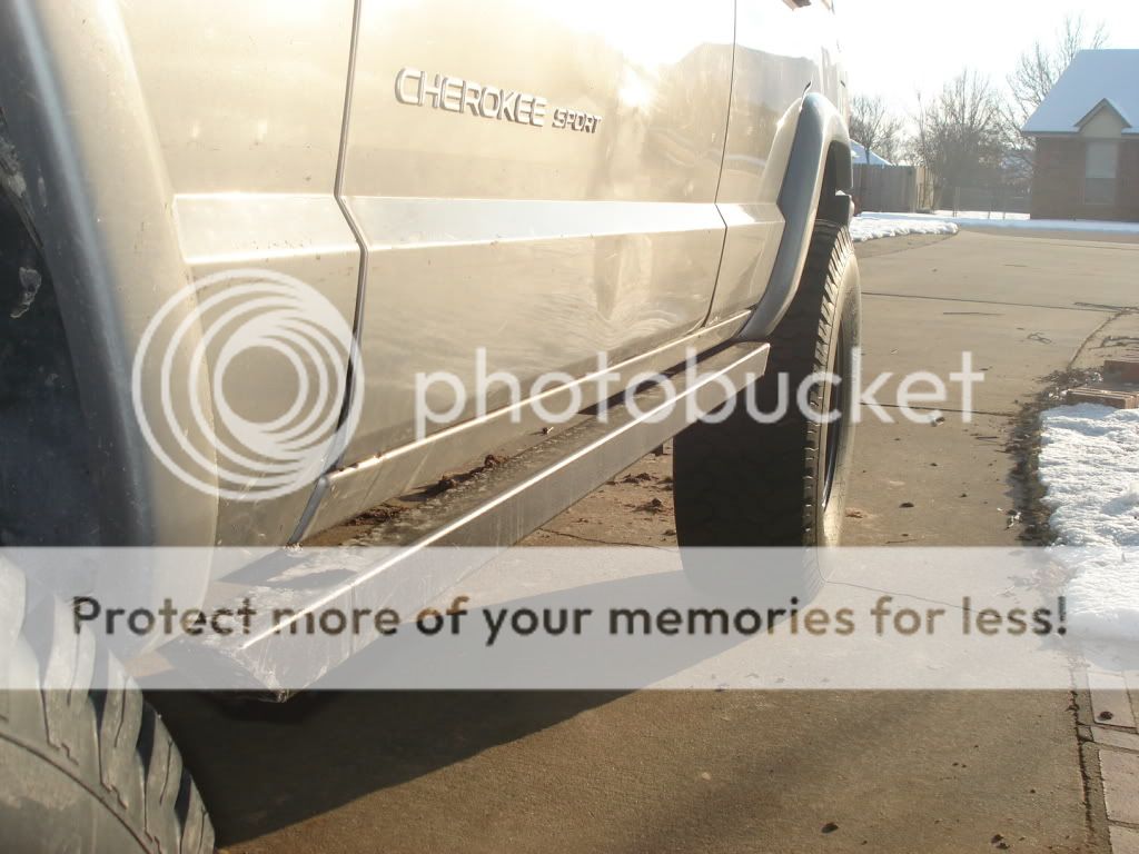 Xj Homemade Rock Sliders/nerf Bars (Build Pics)