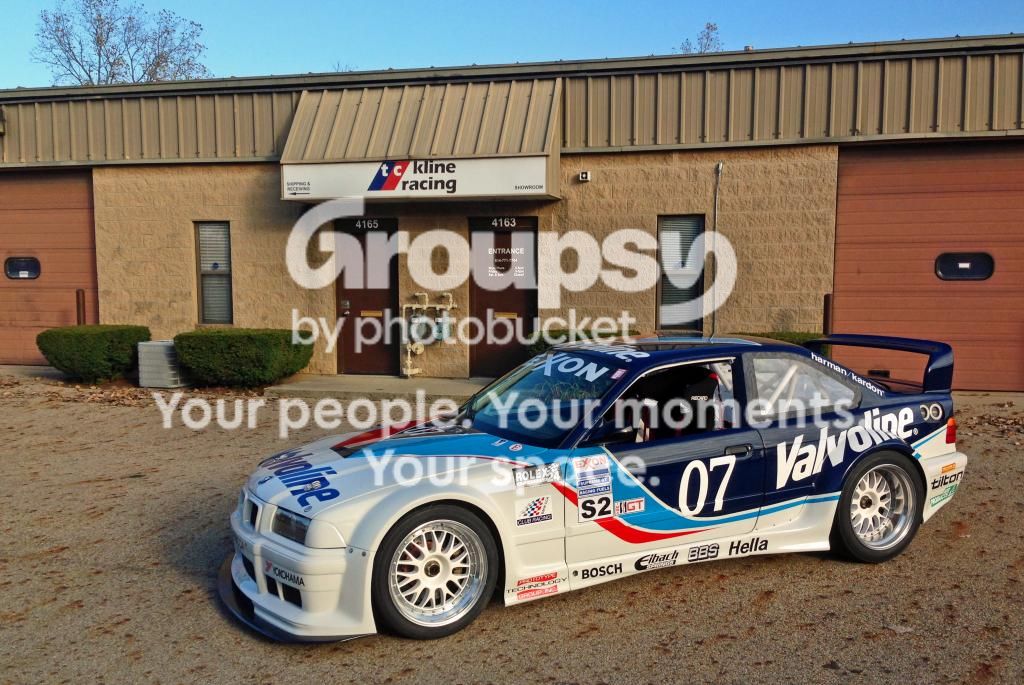 Tc Kline Racing 1995 IMSA GT BMW M3 restored by TC Kline Racing