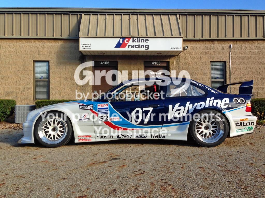 Tc Kline Racing 1995 IMSA GT BMW M3 restored by TC Kline Racing