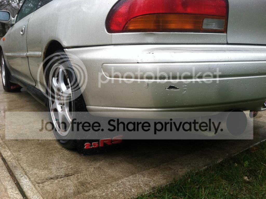 Home Made Mud Flaps | Subaru Impreza GC8 & RS Forum & Community